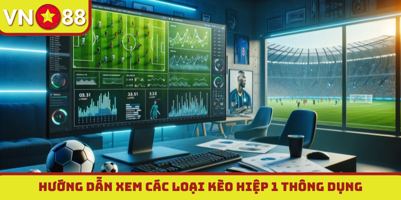 Hướng dẫn xem các loại kèo hiệp 1 thông dụng