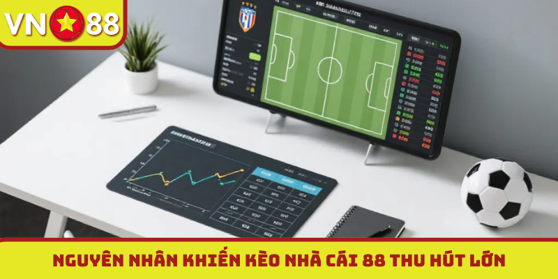 Nguyên nhân khiến kèo nhà cái 88 thu hút lớn