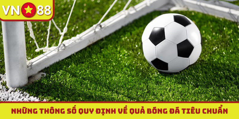 Những thông số quy định về quả bóng đá tiêu chuẩn