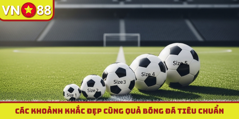 Các khoảnh khắc đẹp cùng quả bóng đá tiêu chuẩn