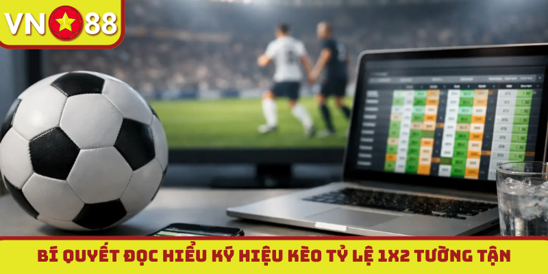 Bí quyết đọc hiểu ký hiệu kèo tỷ lệ 1x2 tường tận
