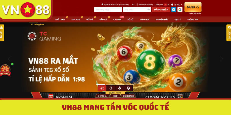 VN88 mang tầm vóc quốc tế